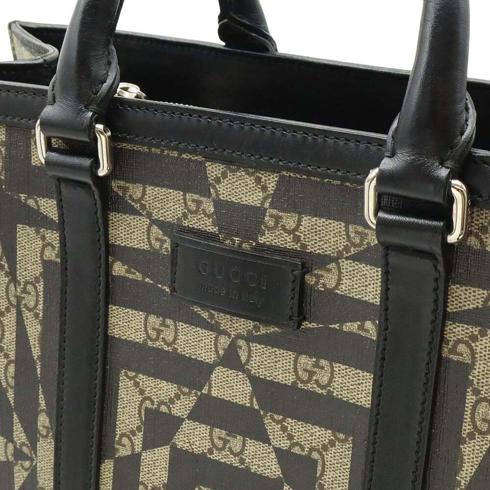 GUCCI Black Leather Shoulder Bag - Picture 9 of 10